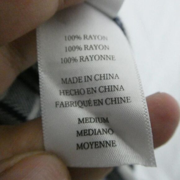 Rails Jordyn Plaid Split Tunic Tank Top Button Up Hi Low NWOT White Navy Orchid - Picture 10 of 12